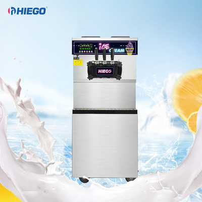Machine commerciale lisse de crème glacée de R404A avec la garantie de 1 an
