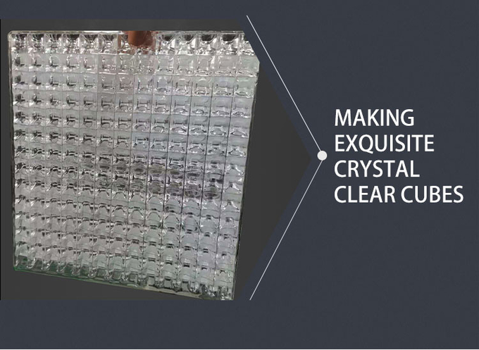 Machine à glace commerciale 1000Kg du cube SUS304 avec le panneau d'affichage à cristaux liquides 2