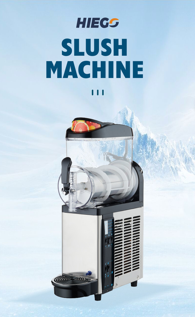 Fabricant de neige fondante congelé de la machine commerciale 12L 36l de cuvette simple 0
