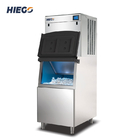Machine à glace automatique 250KG/24H 22x22x22mm Machine à glace commerciale avec poubelle 150kg