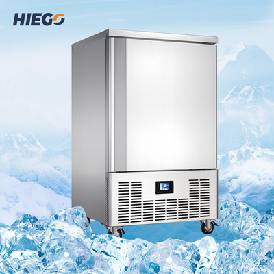 Refroidissement à l'air de refroidisseur de congélateur de 10 plateaux petit pour la congélation rapide de machine de réfrigération
