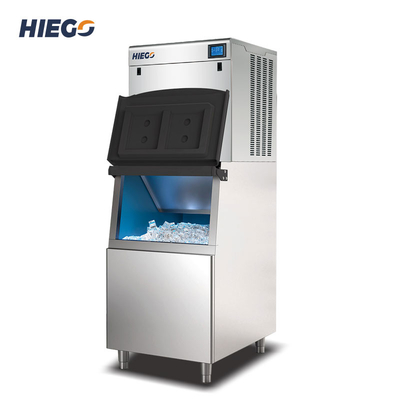 Machine à glace automatique 150kg Machine à glaçons commerciale de refroidissement par air de stockage 110kg