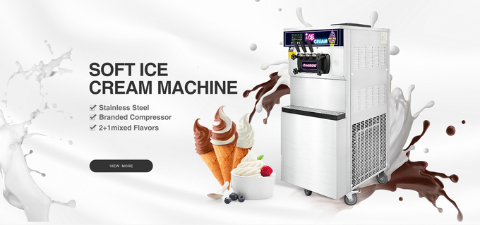 dernières nouvelles de l'entreprise Machine de crème glacée mou de Hiego  0